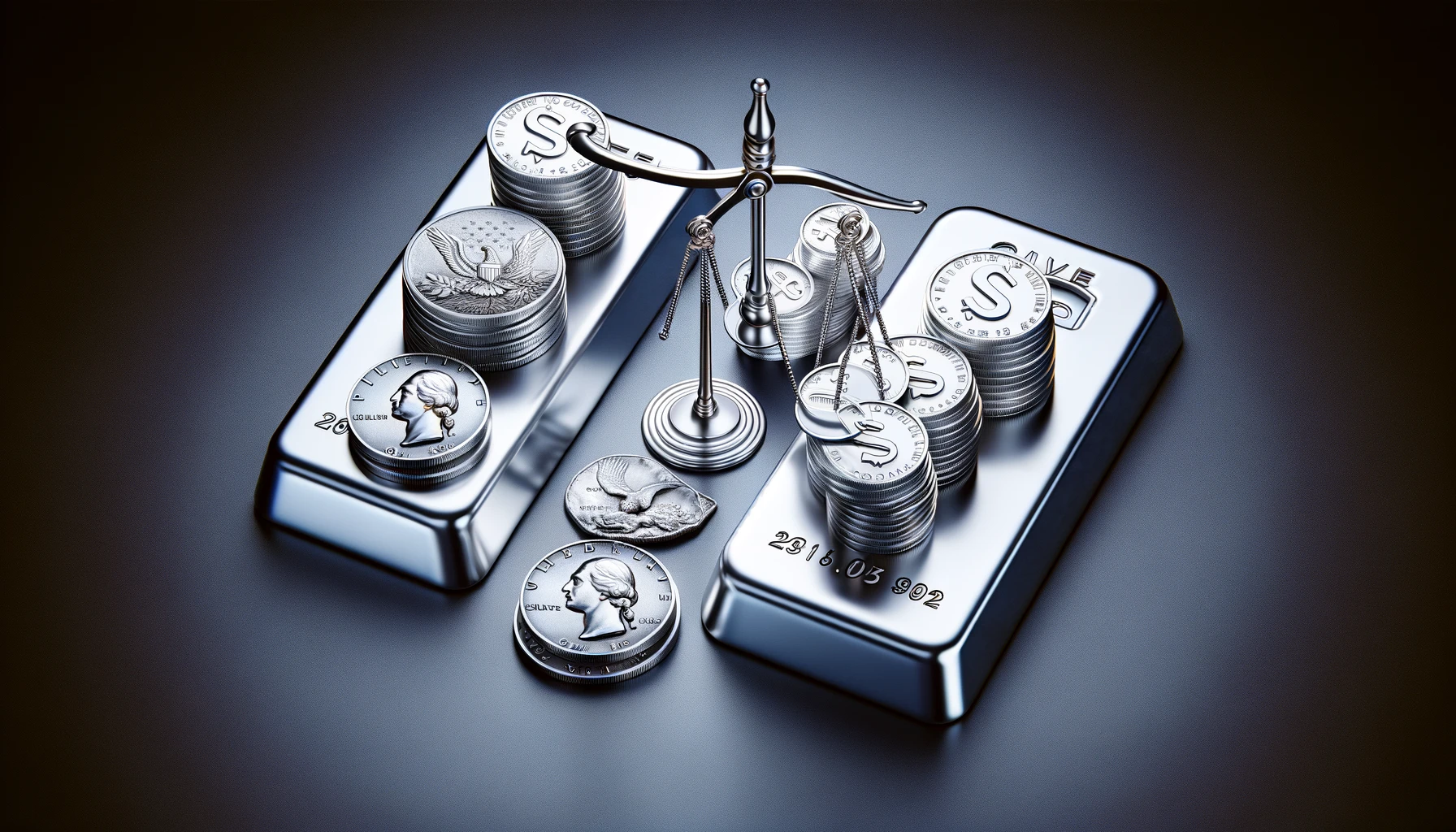 Silbermünzen oder Silberbarren: Was glänzt heller für Ihr Portfolio?